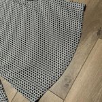 GG Blue Luxe Sport Long Sleeve Golf Tennis Pullover Black White Print Top Size M Size M Photo 6