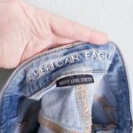 American Eagle  Hi Rise Shortie Rainbow Embroidered Distressed Shorts Photo 5