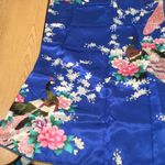 Bin 18 New Silky Satiny Chemise Pajama Gown Blue Pink White Size Medium Photo 7