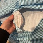 Lands' End NWT Women's Tummy Control Swim Dress Size 10 Seersucker V-neck Beach Photo 6