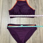 Seekers Australia Purple Orange Bikini Swimsuit Size 10 Photo 4