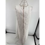 Soft Surroundings  Dress Madelyn Lace White Women Size 14 Lined Sharkbite Hem Photo 10