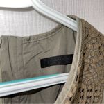 Jenni Kayne Moss Green Blend‎ Eyelet Dress Photo 2