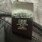 Wilfred Aritzia  Women Size 4 Black Faux Vegan Leather Straight Leg Melina Pants‎ Photo 7