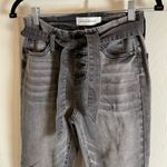 Ashley Mason  grey front tie high rise size 5 Photo 2