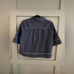 Pilcro  • Short-Sleeve Denim Swing Top Photo 5