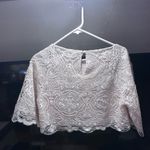 Revolve  LOBA WOMENS SMALL LACE CREAM TOP Photo 4