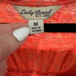 Lucky Brand Peach Boho Print Tank Top- Size Medium Photo 2