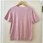 Alfred Dunner  Cable Knit Cottagecore Embroidered Sweater Sz S Photo 3