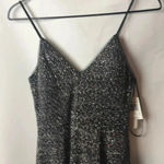 Giani Bernini NWT GIANNI BINI SZ 1 BKL SILVER METALLIC DRESS Photo 2