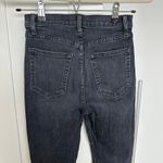 Reformation Denim Black High & Skinny Crop Jeans in Avalon Wash, Size 24, EUC Photo 3