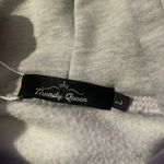 Light Grey Hoodie Gray Size L Photo 2