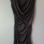 Armani Exchange Black Shimmer Mini Dress Photo 0