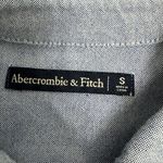 Abercrombie & Fitch  Chambray Shirt Dress with Belt & Pockets Short Sleeve Sz S‎ Photo 9