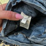 Anthropologie Pants Women’s O Teal Ellie Embroidered Belted Barrel Leg Utility Photo 4