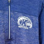KSU Kent State University BAW DryTek Women's 1/4 Zip Hoodie, XS Blue Photo 1