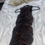 Boohoo  Black Glitter Midi Dress Photo 1