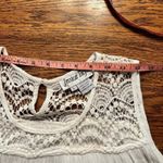 Jessica Taylor White Embroidered Dress/Beach Coverup Size L Boho Peasant Size L Photo 6