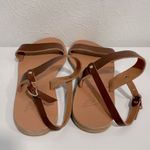 Ancient Greek Sandals Clio Brown Leather Sandals, Size 36 (US 6) Photo 4