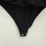 Old Navy  Black Long Sleeve Classic Bodysuit Size Small Cotton Blend Photo 10