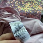 Abound  Pink Clear Shine Iridescent Sequin Bodycon Mini Tank Dress size Small Photo 4