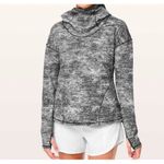Lululemon Pullover Forever Endeavour Long Sleeve Size 10 Rush Jacquard Black Whi Photo 6
