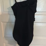 Aerie Full Coverage Ribbed Black One-Piece Swimsuit Photo 2