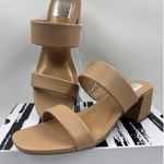 dv By Dolce Vita Women's Sharona Dual Strap Heeled Sandal Cafe/Tan 8.5 New Photo 0