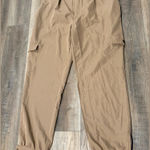 Stylish Women's Tan Cargo Pants Size XL Photo 0