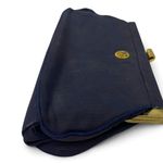 VINTAGE Clutch Evening Bag Purse MCM Mid Century Navy Blue Gold High Quality Photo 3