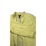 Maggie Barnes Women's  Yellow Pattern Button Jacket - 1X Photo 5