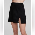 SO  Black and White Checkered Skirt Photo 1