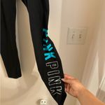 Vintage PINK vs Yoga pants full length leggings size L blue tie dye detail Size L Photo 1