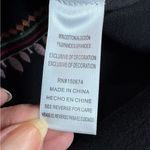 Billy T Black Embroidered Throw It On Denim Jacket – Size Medium (NWT) Photo 6