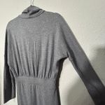Anthropologie  Daily Practice Gray The Arabella Drapey Dress Academia Size XS Photo 9