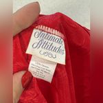 Intimate Attitudes Women’s Vintage Red Lace Slip Dress Adjustable Straps Size 1X Photo 8