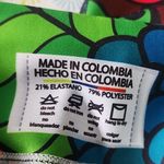 Colorful Yoga Capri Leggings Made in Columbia Red Size XXS Photo 7