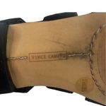 Vince Camuto  Marcellin Lace-up Gladiator Sandal Boots Black Suede Zip Size 5.5M Photo 6