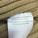 Emory park Green Wool Rib Knit Slit Stretch Midi Straight Pencil Bodycon Skirt S Photo 4