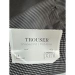 Christopher & Banks  The Perfect Pant Mid Rise Houndstooth Trousers Womens 14 Avg Photo 5