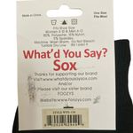 Someone please call 9 Wine wine Sox ~ funny socks Black Photo 1