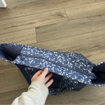 PINK - Victoria's Secret PINK by Victorias Secret Blue Floral Mesh Oversized Zip Top Tote Bag NWT Photo 8