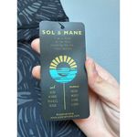 Sol & Mane Women's Palm Capri Leggings Gray/Black Size M Athleisure Gray Size M Photo 3