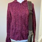 Faded Glory  Cable Knit Zip Up Sweater Photo 1