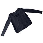 American Eagle Outfitters sweater sheer wrap back blouse Photo 2