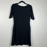 prAna  Short Sleeve Scoop Neck Dress Black‎ Sz S Photo 4