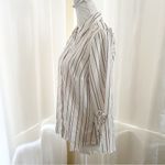 Roz & Ali Striped Button down shirt Size Medium Photo 2