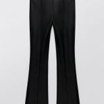 ZARA ❤️Bloggers Favorite❤️ NWT  CUT OUT FAUX LEATHER LEGGINGS Photo 6