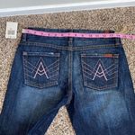 7 For All Mankind 7 for all mankind women’s a pocket jean capris 26 waist Photo 6