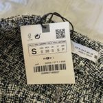 ZARA Tweed Denim Ruffle Skirt Photo 6